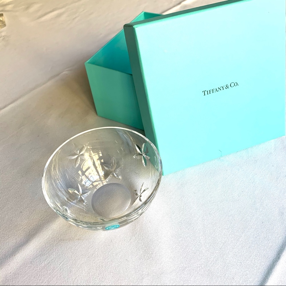 Tiffany Crystal Daisy Bowl